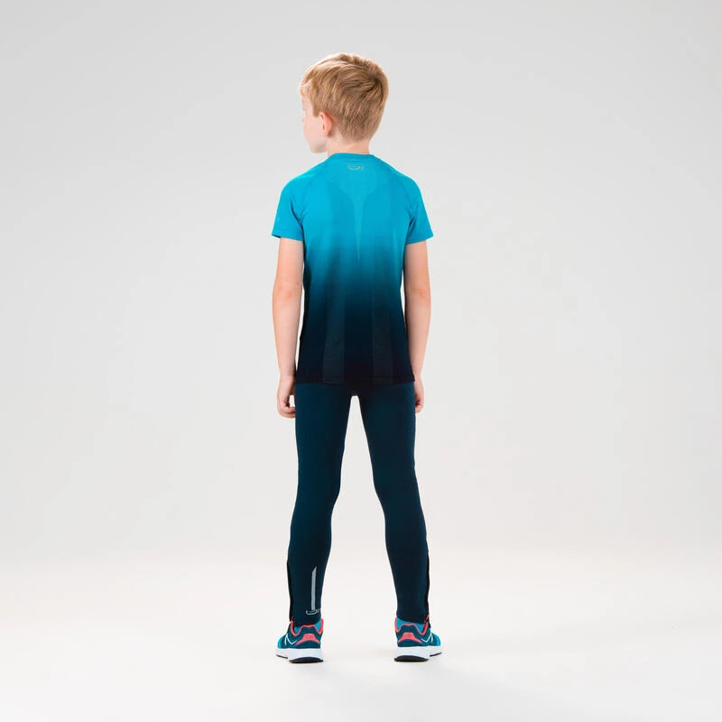 Camiseta Running Manga Corta Niños Kiprun Skincarte Azul 2 Camiseta Running Manga Corta Niños Kiprun Skincarte Azul - Imagen 2