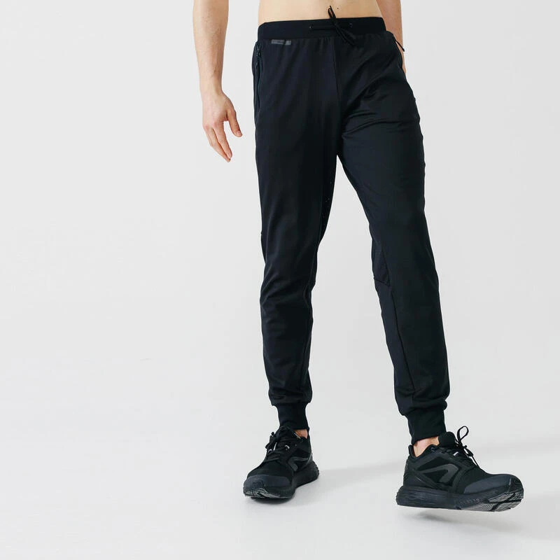 Pantalón Running Kalenji Warm+ Hombre Negro 1 Pantalón Running Kalenji Warm+ Hombre Negro