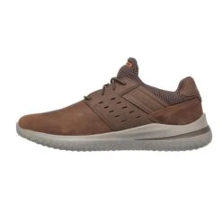 Zapatillas Caminar Hombre SKECHERS Delson 3.0-Dezra Marrón -Deporte Tienda zapatillas caminar hombre skechers delson 30 dezra marron 4