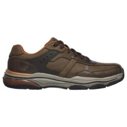Zapatillas Caminar Hombre SKECHERS Relaxed Fit Romago-Elmen Negro -Deporte Tienda zapatillas caminar hombre skechers relaxed fit romago elmen marron
