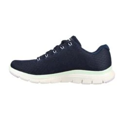 Zapatillas Caminar Mujer SKECHERS Flex Appeal 4.0-Coated Fidelity Azul Marino -Deporte Tienda zapatillas caminar mujer skechers flex appeal 40 coated fidelity azul marino 4