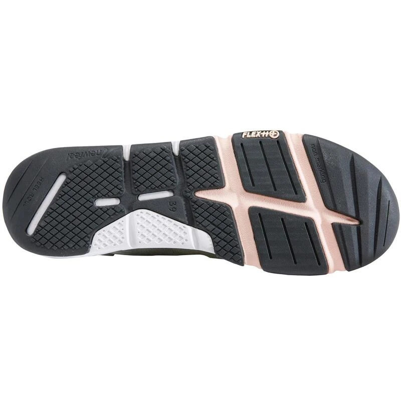 Zapatillas Caminar PW 540 Flex-H+ Mujer Caqui/Rosa 3 Zapatillas Caminar PW 540 Flex-H+ Mujer Caqui/Rosa - Imagen 3