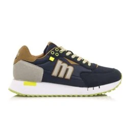 Zapatillas De Caminar Para Hombre Mtng Golden En Color Marron -Deporte Tienda zapatillas de caminar para hombre mtng golden en color azul