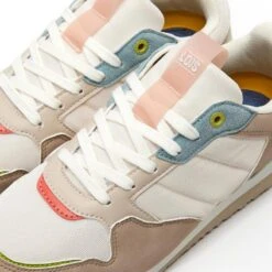 Zapatillas Deportivas Para Mujer Lois 85845 Beige Con Estabilizador -Deporte Tienda zapatillas deportivas para mujer lois 85845 beige con estabilizador 4