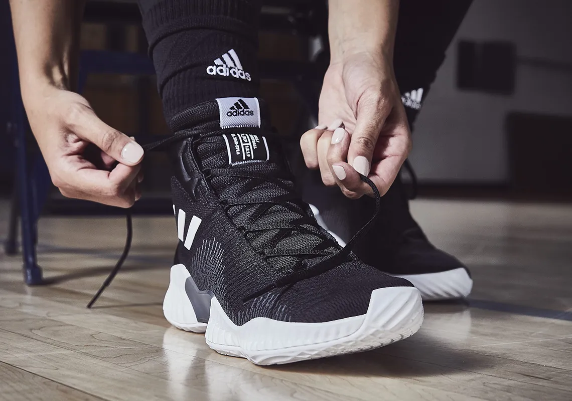 Deporte Tienda -Deporte Tienda adidas pro bounce black white 3